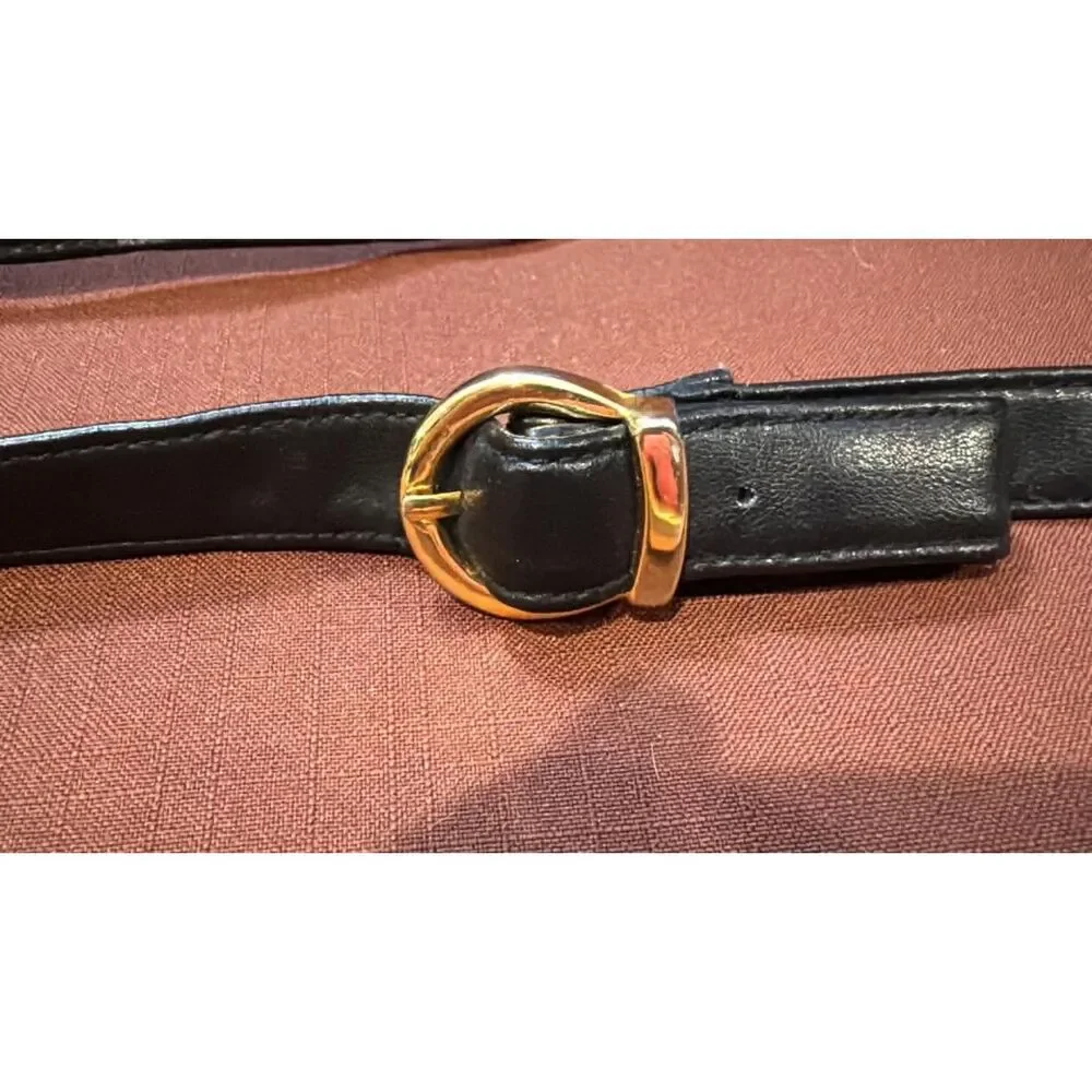 Small Black Crossover Purse